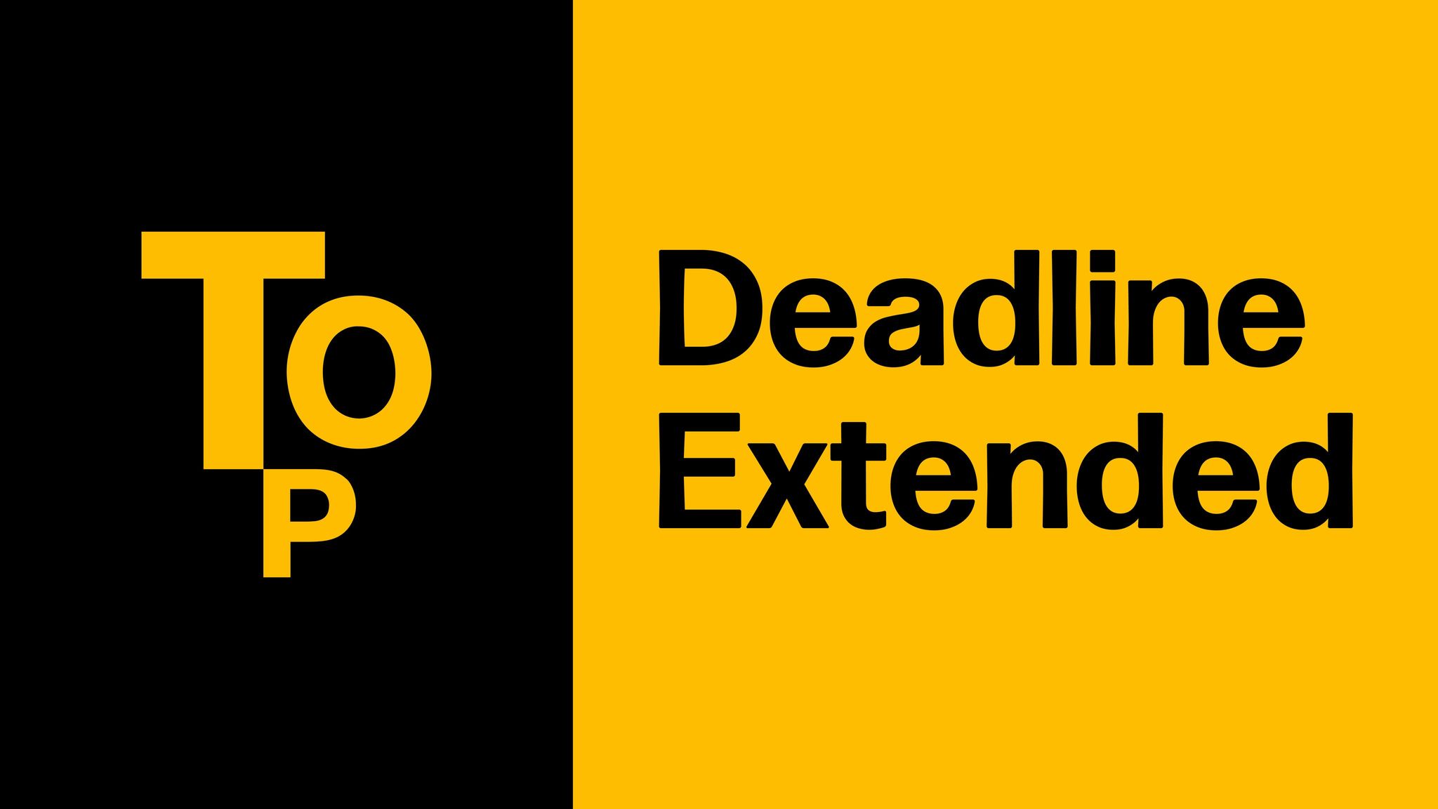 Top Award_Deadline Extended